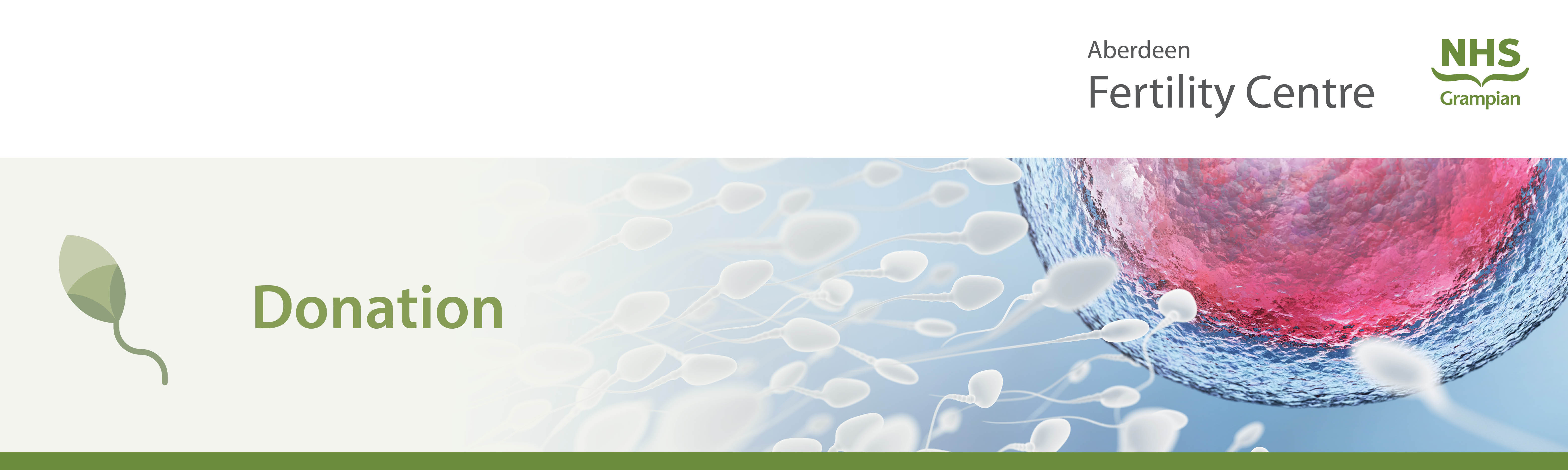 Aberdeen Fertility Centre Donation Page Banner
