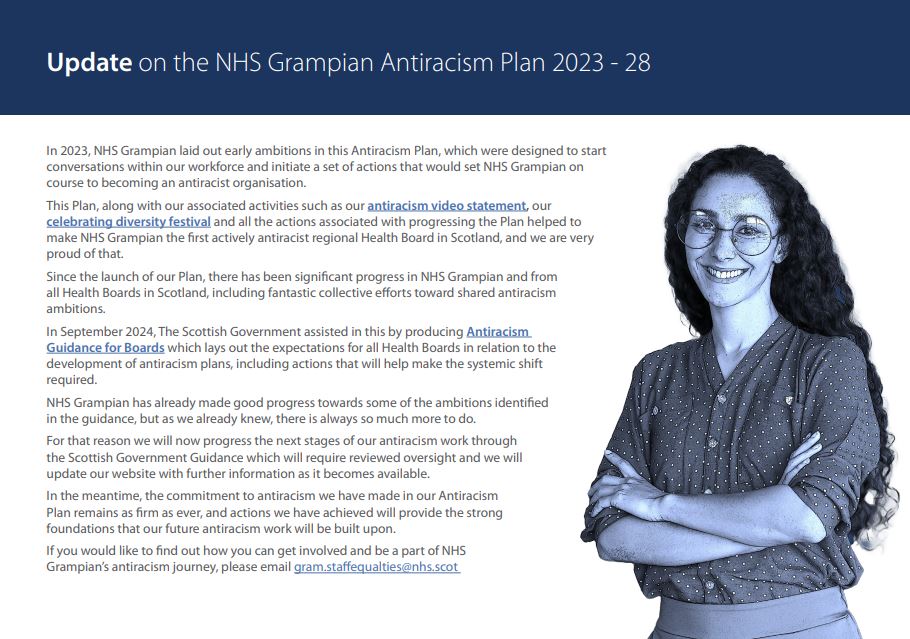 Antiracism Plan Update Slide 