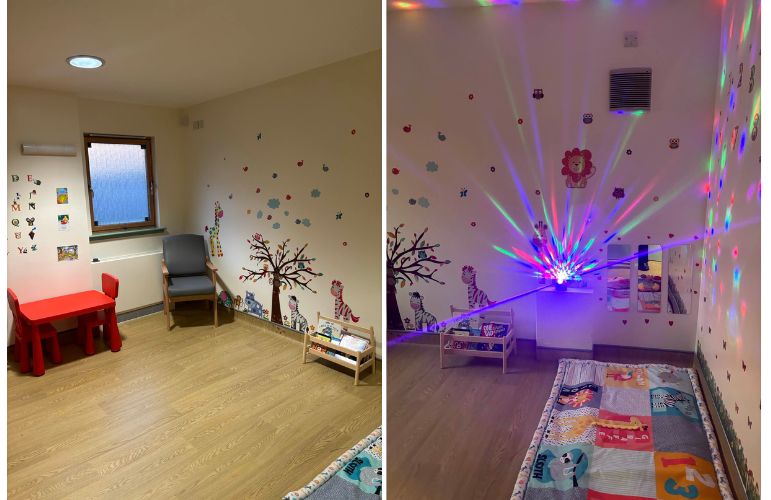 Infant Mental Health consulting room, Fern Unit, Elmwood, Aberdeen, ©NHS Grampian Infant Mental Health consulting room, Fern Unit, Elmwood, Aberdeen