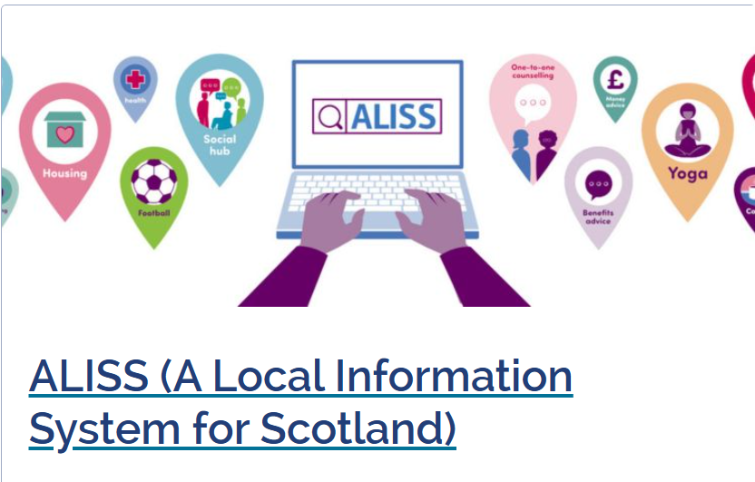 Connect with local communities and lived experience groups – all at your fingertips with ALISS