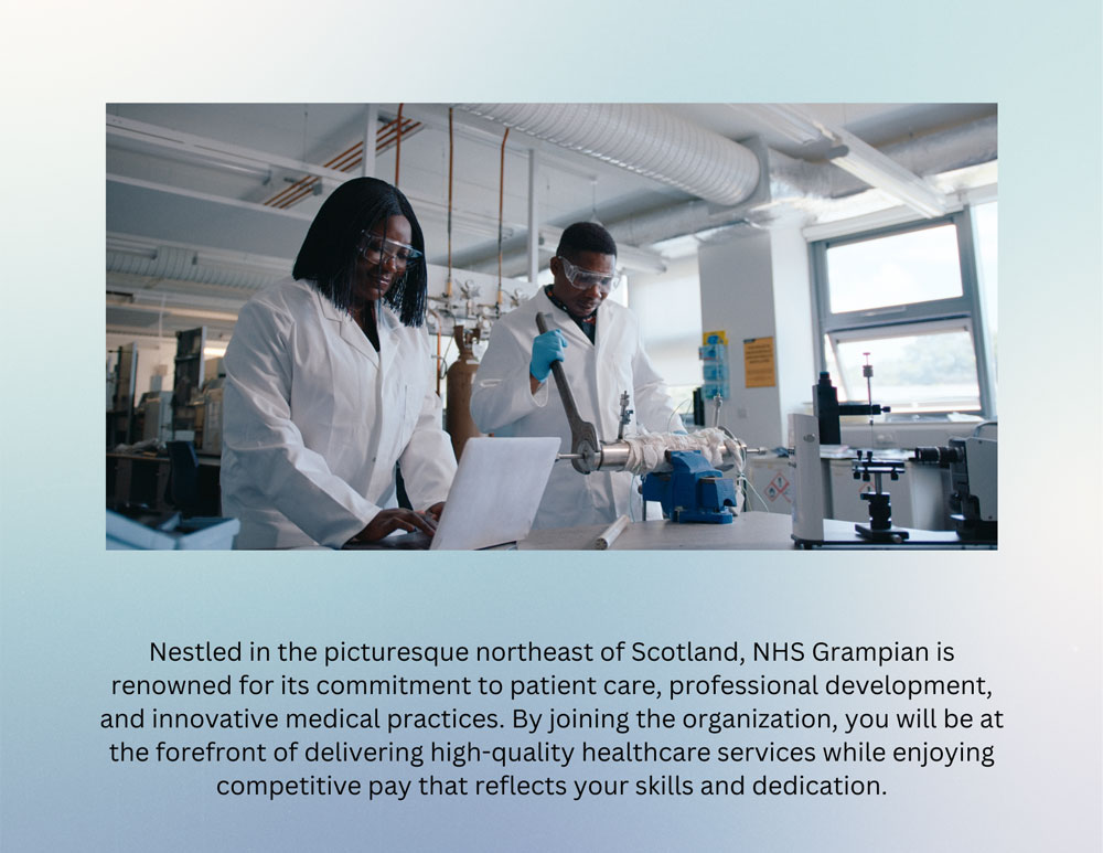 Image showing 2 colleagues working in a lab setting.