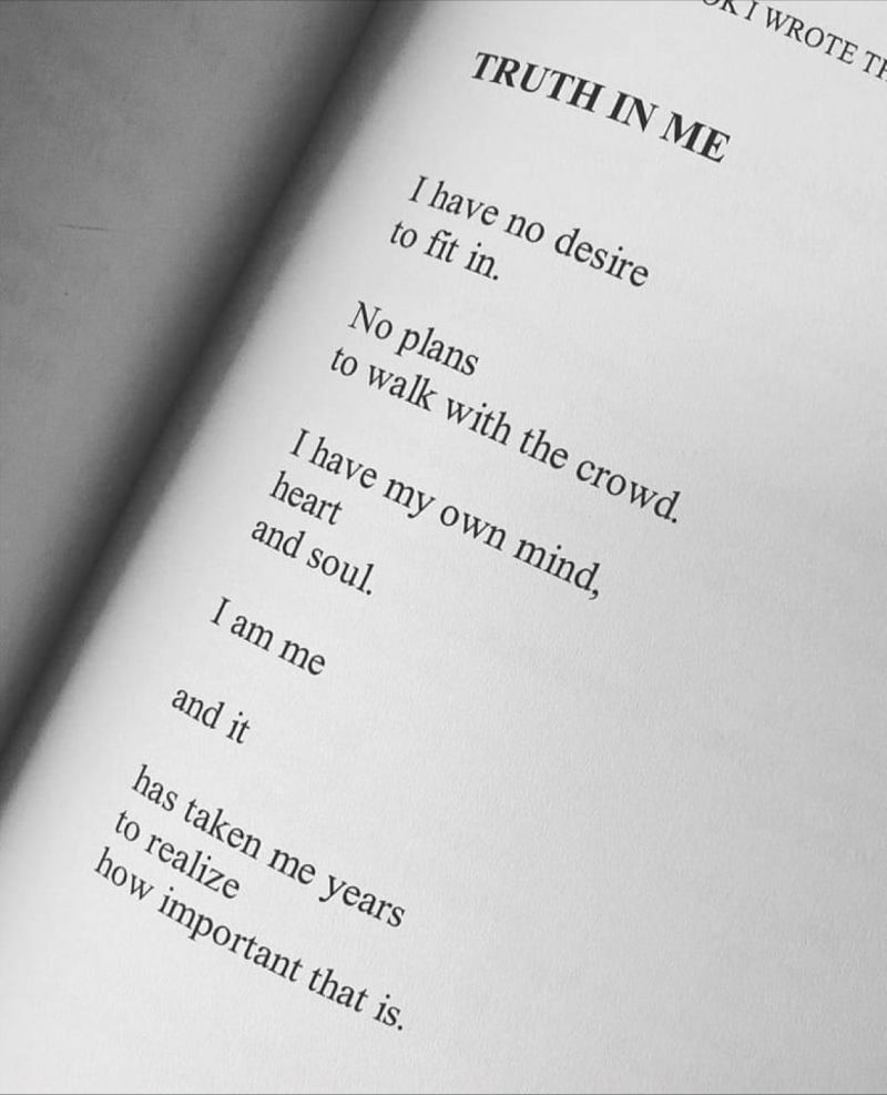 Truth in Me, ©RM Drake 'Truth in Me' poem