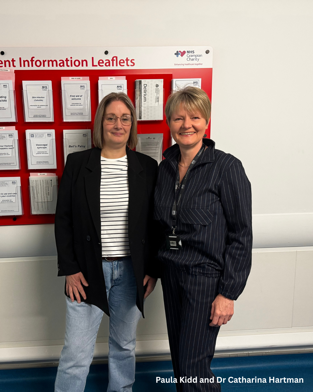 Paula Kidd and Dr Catharina Hartman Paula Kidd and Dr Catharina Hartman