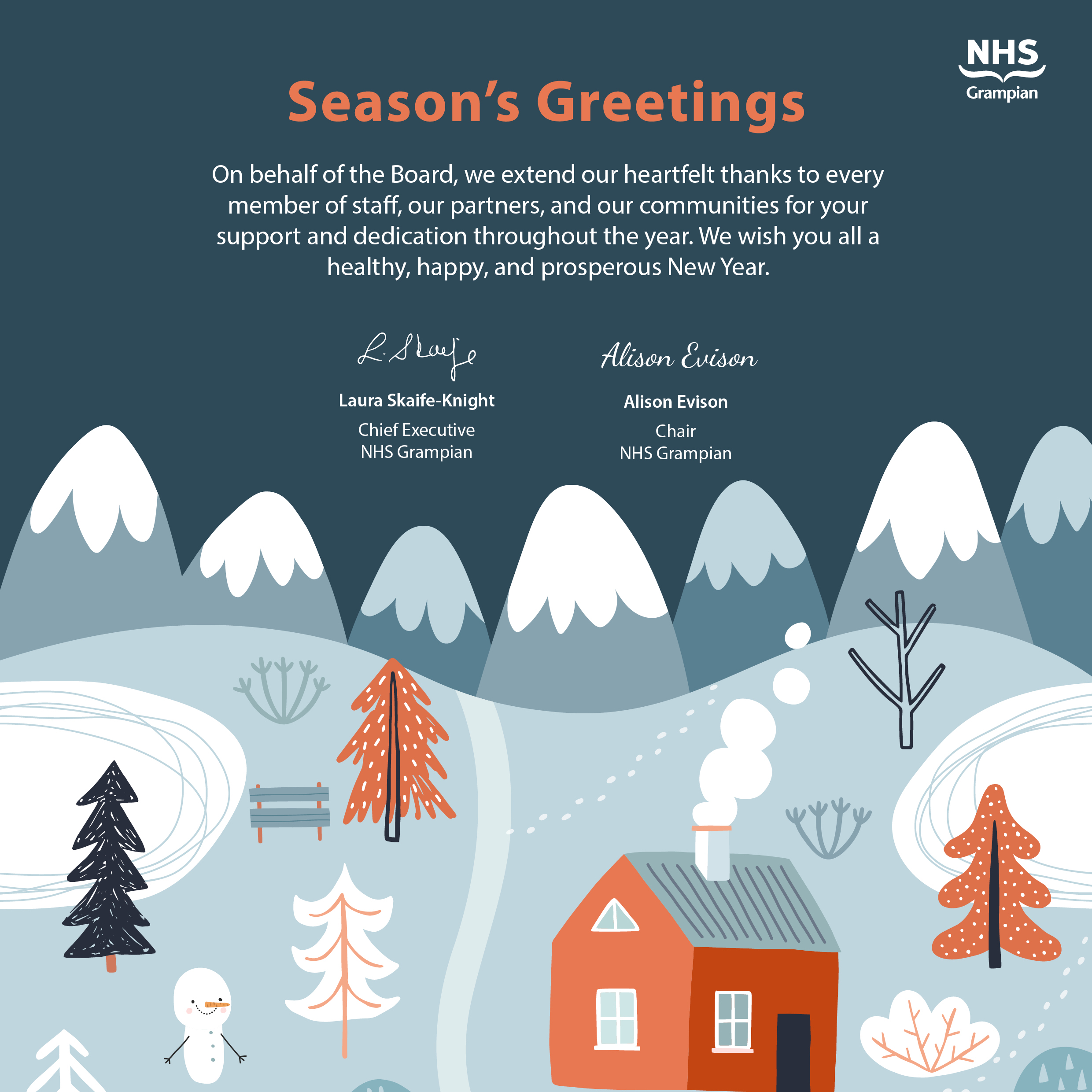 Christmas message static 2025