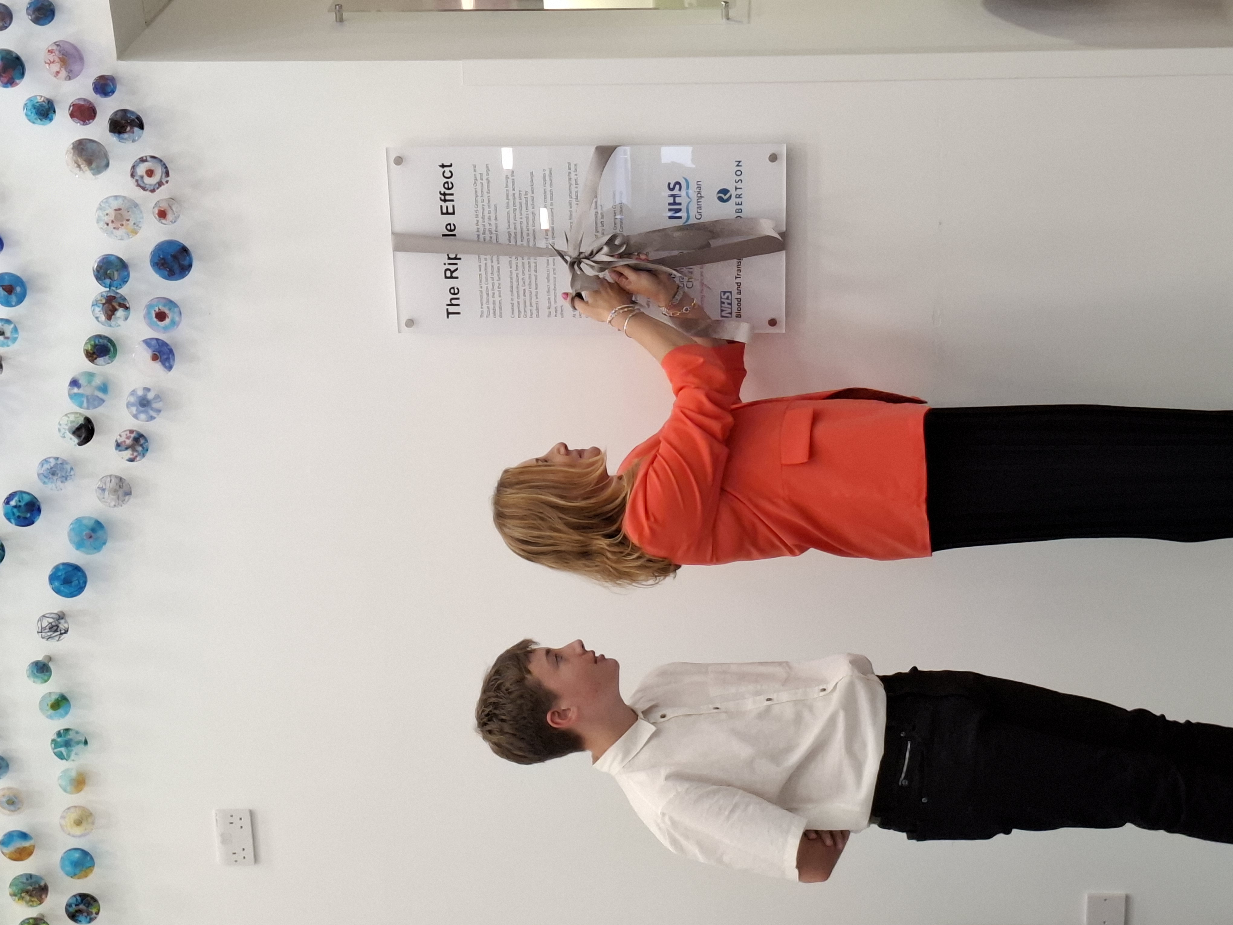 OD Art unveil Jack and Arlene 1